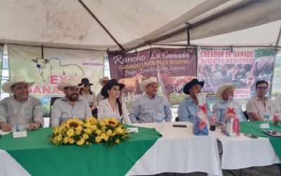Abraham Cuevas Mendoza empuja fuerte para fortalecer la ganadería en Michoacán.