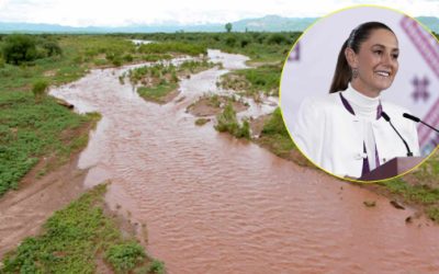 Grupo México deberá cerrar pendientes por contaminación del río Sonora: Sheinbaum