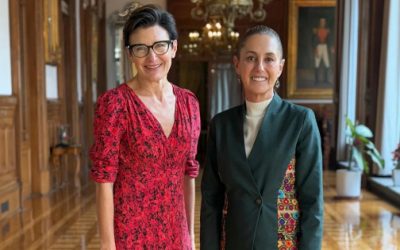 Sheinbaum se reúne con directora ejecutiva de Citi