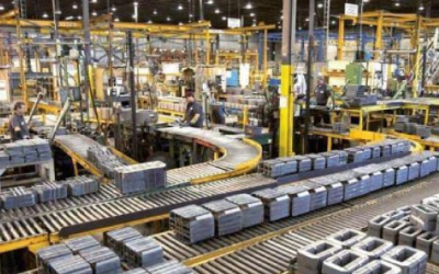 Actividad industrial crece 0.6% en noviembre