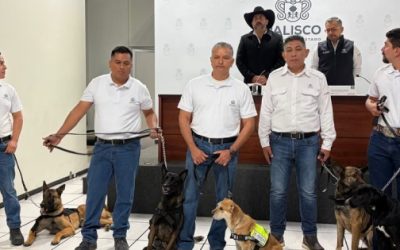 Reciben a 5 perritos para detección de Gusano Barrenador