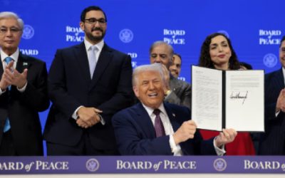 Trump presenta Junta de Paz para la reconstrucción de Gaza