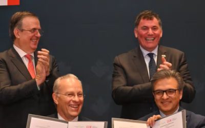 México y Canadá anuncian elaboración de plan de acción bilateral
