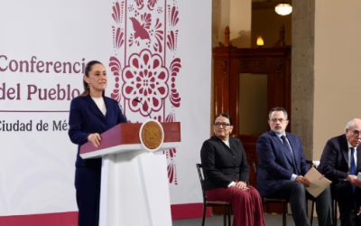 Sheinbaum se reúne con legisladores de Morena, PVEM y PT para reforma electoral