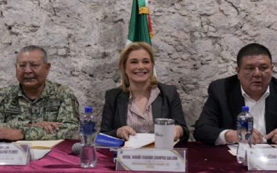 Maru Campos presume frutos en seguridad