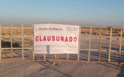 Clausura de pozos de agua en Cuatro Ciénegas